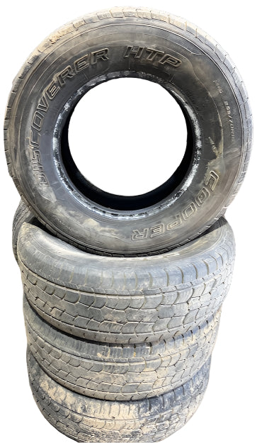 SET (4) 255-70-16 COOPER DISCOVER HTP 9/32 TREAD