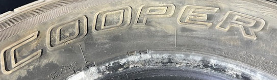 SET (4) 255-70-16 COOPER DISCOVER HTP 9/32 TREAD